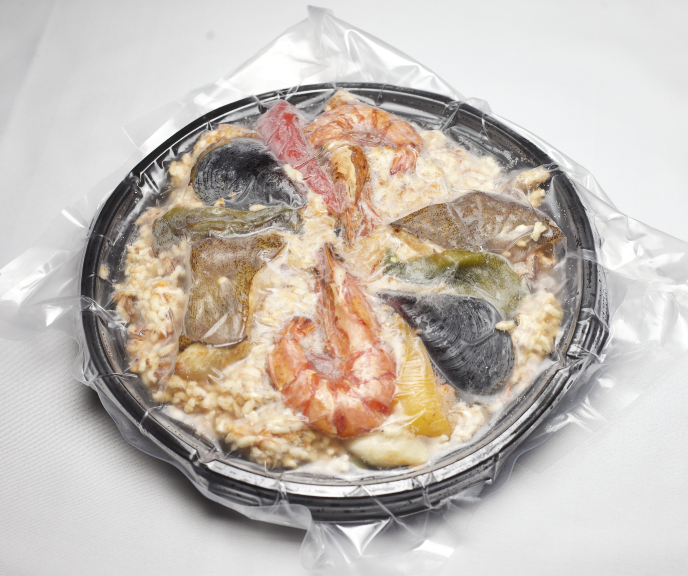 贅沢魚介のパエリア：調理済み冷凍